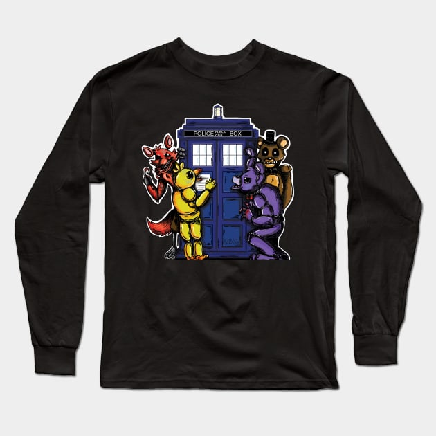 The Animatronics Have the Phone Box Long Sleeve T-Shirt by Bat13SJx